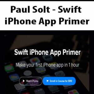 [Download Now] Paul Solt – Swift iPhone App Primer